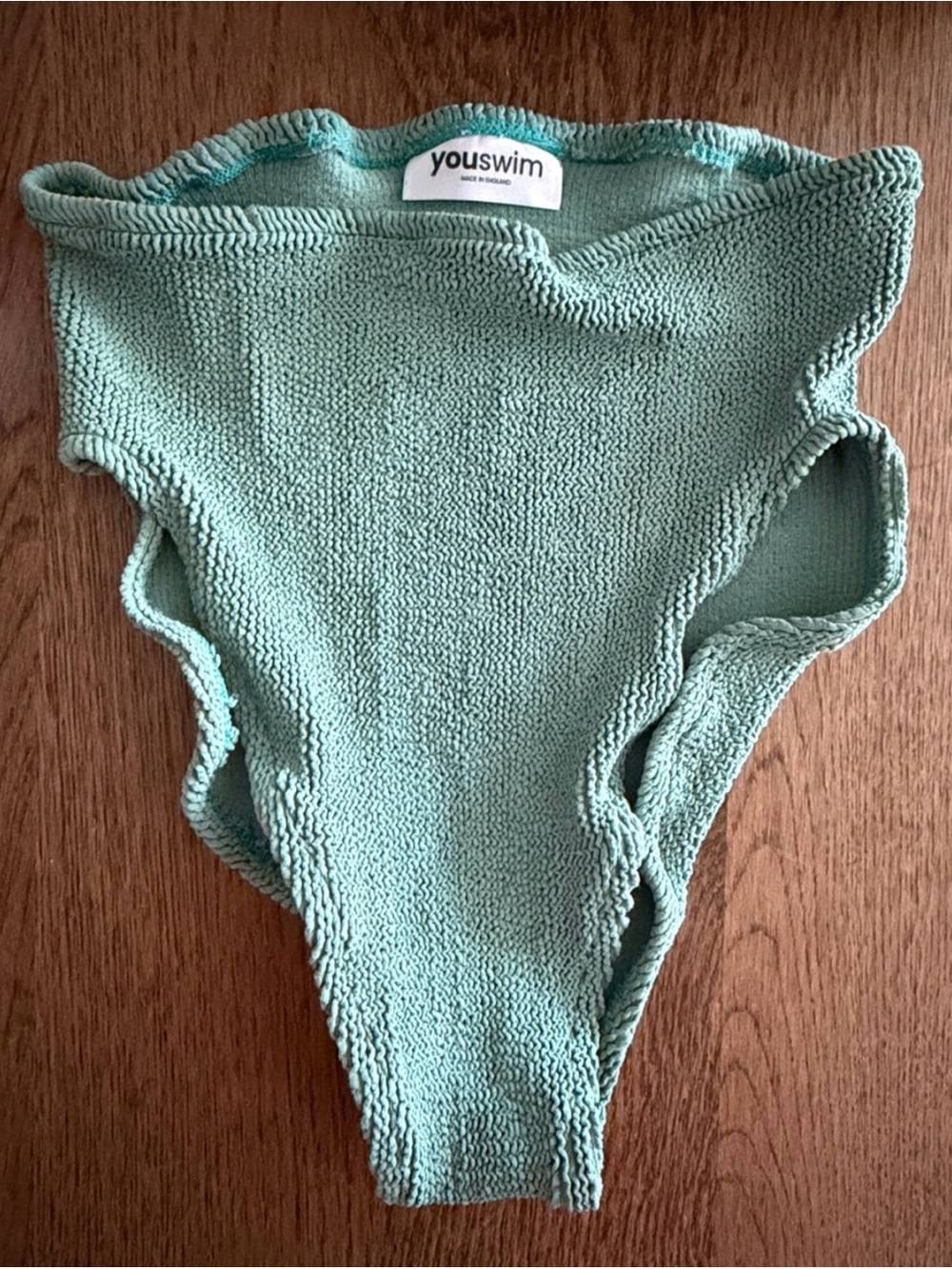 Youswim Eva swim bottoms in the color Sage Green (discontinued color)